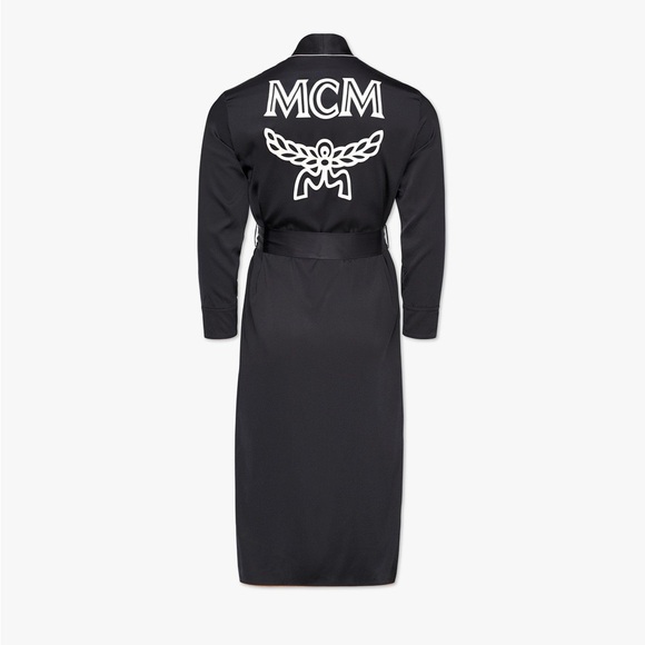 MCM reversible logo silk robe - Picture 3 of 6